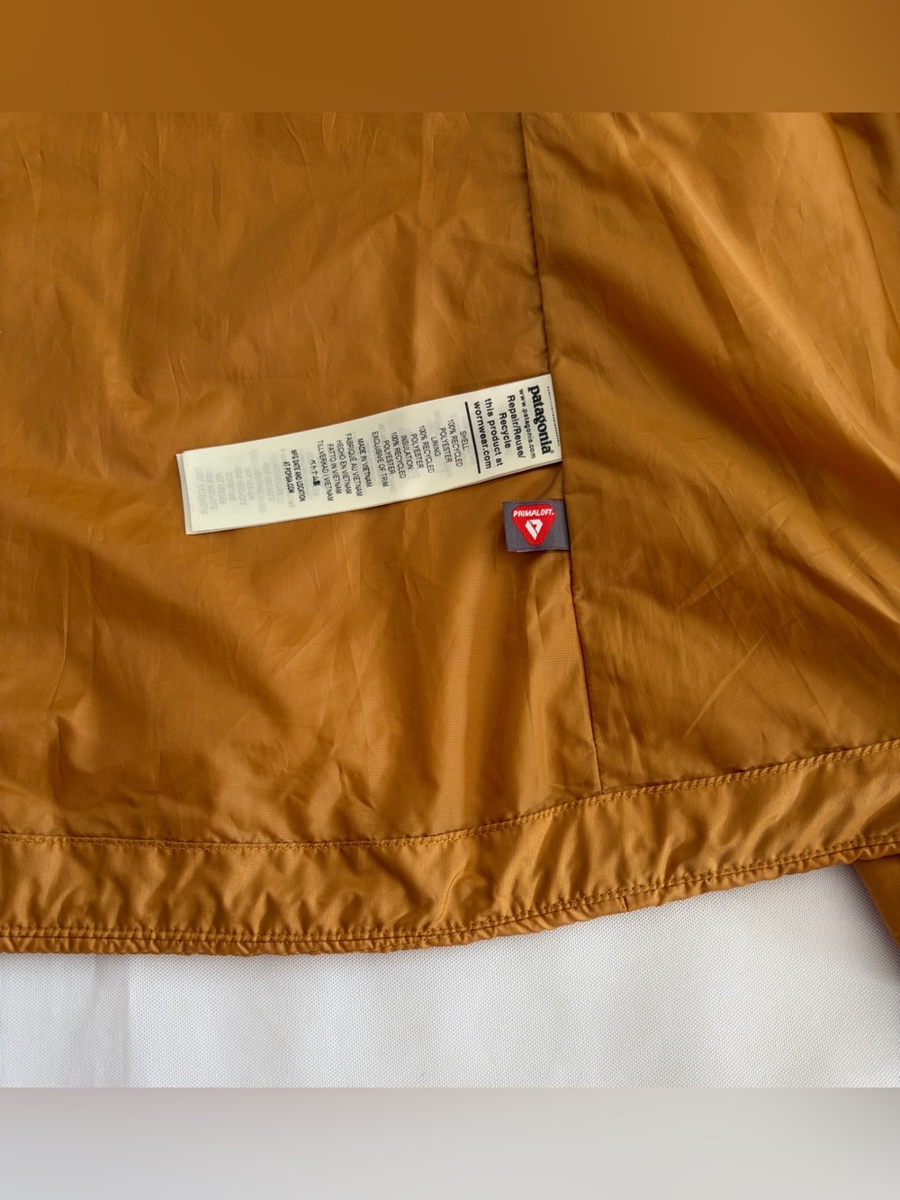 Patagonia Nano Puff Jacket Women's Size L Talon Gold FA25 NWT - Picture 11 of 15